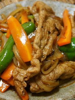 豚肉と大きめ野菜の生姜焼き-レシピのメイン写真