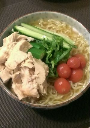 夏レシピ！冷やしラーメン！-レシピのメイン写真