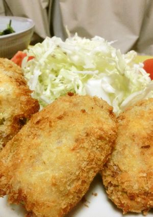 新じゃがとそら豆のおからコロッケ-レシピのメイン写真