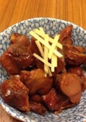 鶏モツの甘辛煮-レシピのメイン写真