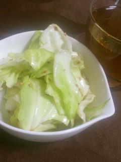 にんにくなしで☆やみつき塩ゴマキャベツ-レシピのメイン写真