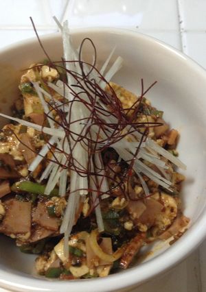 生麻婆豆腐-レシピのメイン写真