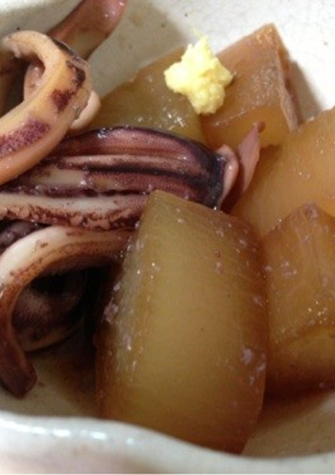 イカと大根の煮物-レシピのメイン写真