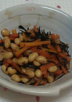 ＊常備菜にも♡大豆とひじきのツナ煮＊-レシピのメイン写真