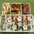 マリオのスター弁当!簡単すぎるキャラ弁☆
