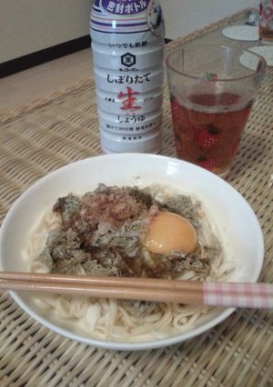 『生』醤油うどん-レシピのメイン写真