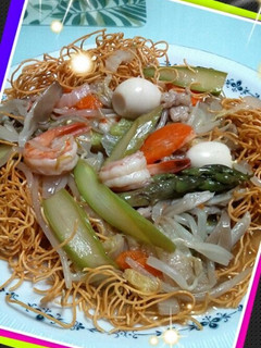 残り野菜のかた焼きそば-レシピのメイン写真