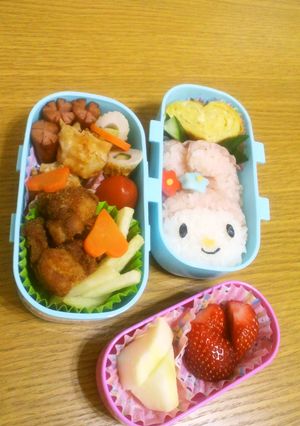 2013年春マイメロ弁当❤-レシピのメイン写真