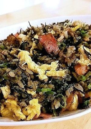ひじき煮でチャーハン-レシピのメイン写真