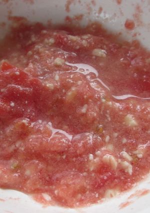 離乳食　トマトとチーズでイタリアン-レシピのメイン写真