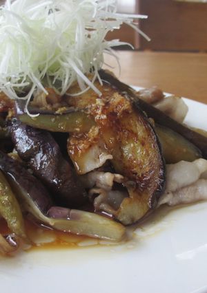 茄子と豚バラのにんにく醤油-レシピのメイン写真