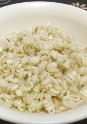 レンジで！押し麦ご飯♪-レシピのメイン写真