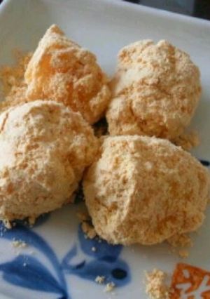 ご飯で超簡単!きなこおはぎ♡-レシピのメイン写真