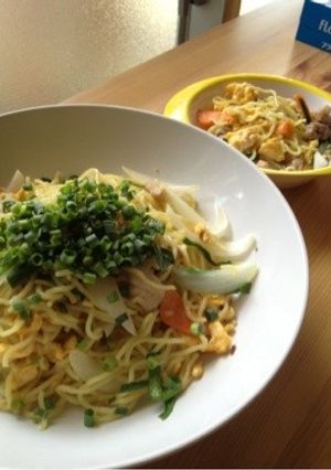 塩焼きそば☆子供と2人ご飯☆-レシピのメイン写真