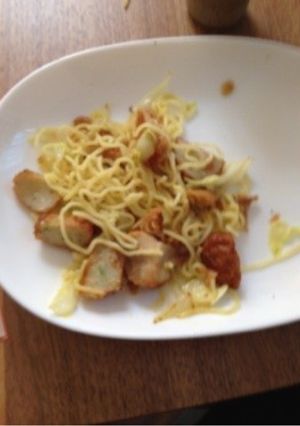 残り物の食材で塩焼きそば-レシピのメイン写真