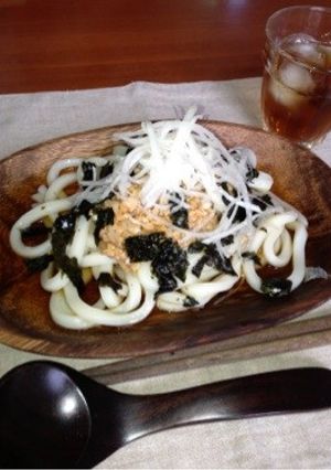 冷んやり納豆うどん-レシピのメイン写真
