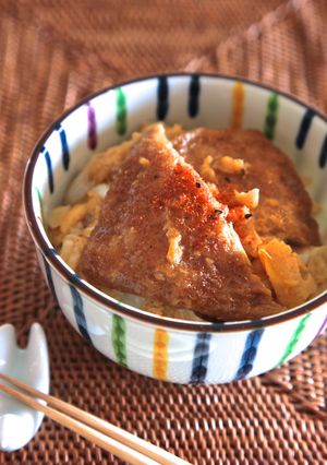 きつね丼-レシピのメイン写真