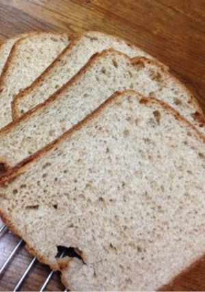 糖質オフ　大豆粉ふすま粉MIX食パン-レシピのメイン写真