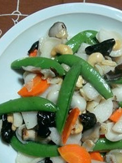 季節野菜の精進炒め (素炒什錦)-レシピのメイン写真