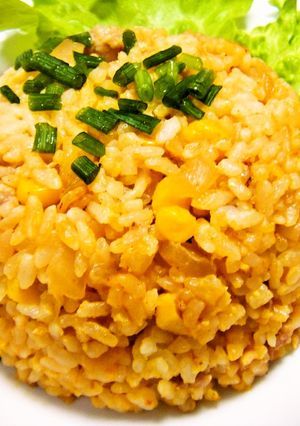 ガッツリ♡焼肉マヨ味の炒飯-レシピのメイン写真