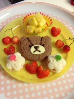 簡単キャラパン☆ココアパンでジャッキー-レシピのメイン写真