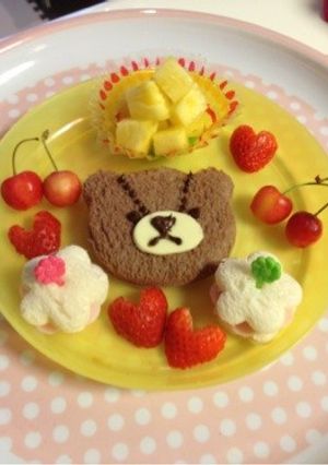 簡単キャラパン☆ココアパンでジャッキー-レシピのメイン写真