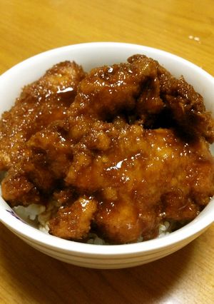 簡単♪ 豚コマでもソースカツ丼-レシピのメイン写真