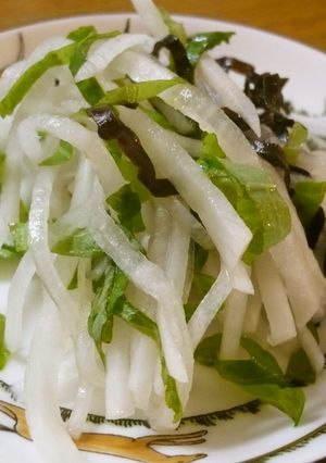 大根＆青じそ＆塩昆布♪３つでバッチリ-レシピのメイン写真