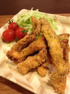 おやつ感覚!鶏むね肉のスティックフライ-レシピのメイン写真