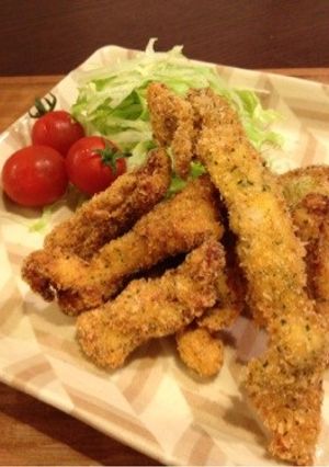 おやつ感覚！鶏むね肉のスティックフライ-レシピのメイン写真