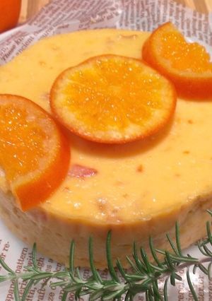 オレンジNYチーズケーキ-レシピのメイン写真