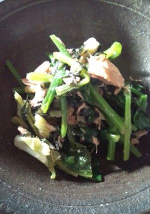 給食の味☆ほうれん草ののり酢和え-レシピのメイン写真