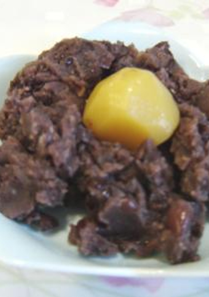 省エネルギーで甘さ控えめ小豆餡-レシピのメイン写真