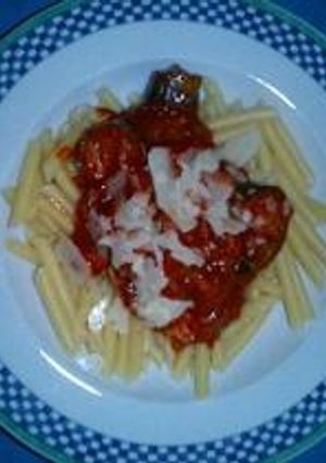 ベーコンとなすのトマトパスタ♪-レシピのメイン写真