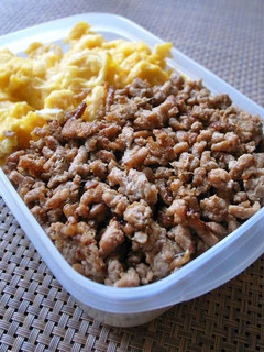 甘くない!しょうが醤油のそぼろ丼-レシピのメイン写真