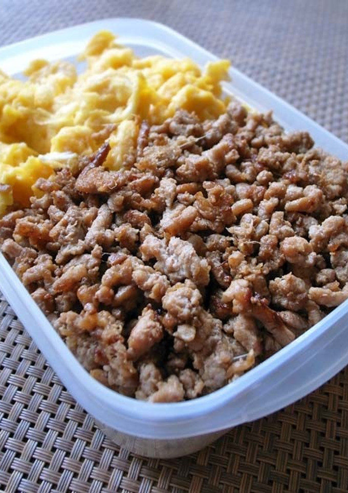 甘くない！しょうが醤油のそぼろ丼-レシピのメイン写真