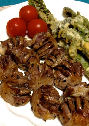 砂肝のバジルレモン風味-レシピのメイン写真