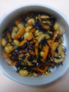 大豆とひじきの煮物-レシピのメイン写真