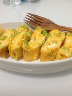 食感美味しい枝豆出し巻き❤-レシピのメイン写真