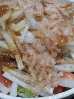 大根サラダ梅肉ドレッシング-レシピのメイン写真