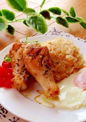 ✿手羽元で~レモンバジルチキン~✿-レシピのメイン写真