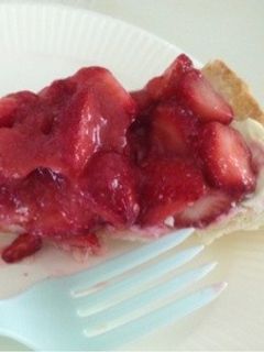 ストロベリークリームチーズパイ-レシピのメイン写真