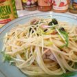 海苔とおかかのシンプルパスタ