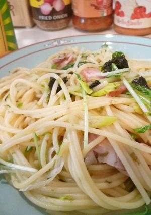 海苔とおかかのシンプルパスタ-レシピのメイン写真