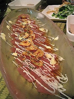 かりかりカルパッチョ-レシピのメイン写真