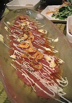 かりかりカルパッチョ-レシピのメイン写真