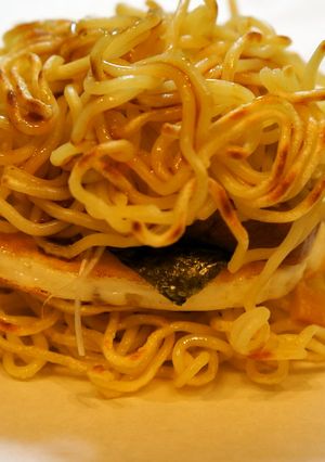 焼そば麺DEラーメンバーガー-レシピのメイン写真