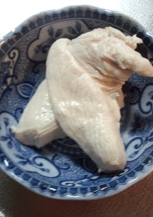 ゆで鶏（蒸し鶏風）-レシピのメイン写真
