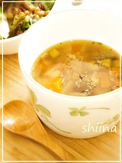 ほっこり、お豆のスープ-レシピのメイン写真