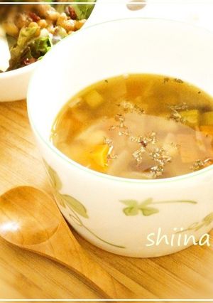 ほっこり、お豆のスープ-レシピのメイン写真